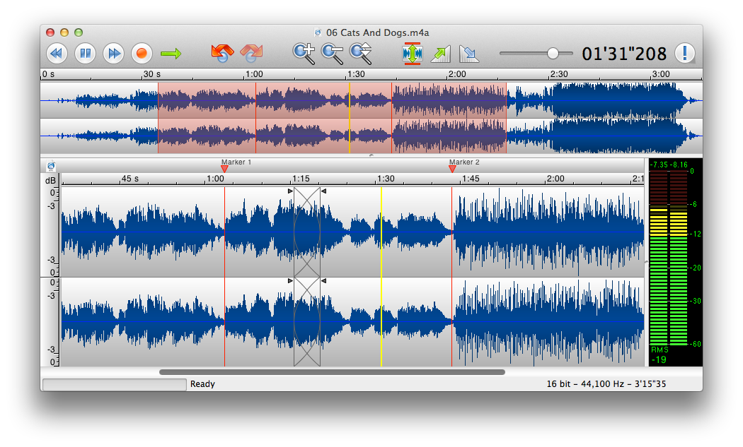 easy audio video editior for mac